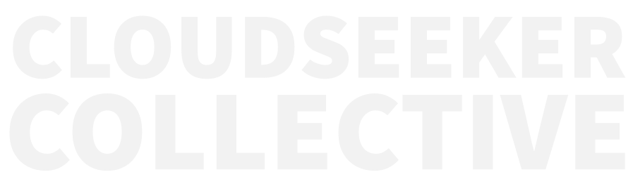 CloudSeeker Collective wordmark light